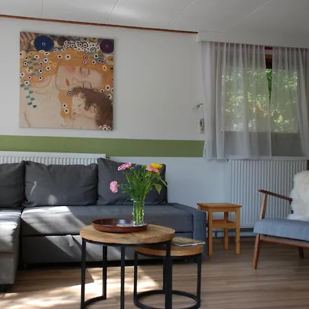 Hébergement de vacances Charmant Chalet Op Een Bospark Op De Veluwe *